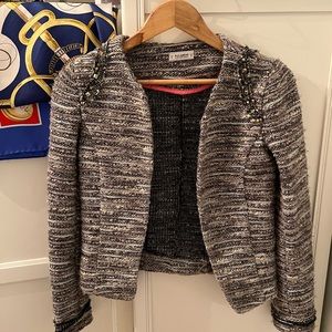 Vintage Pull&Bear Tweed Jacket Coat